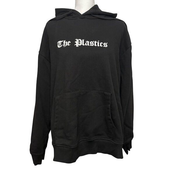 Forever 21 Other - Mean Girls X Mens Hoodie Black "The Plastics" Print Front & Graphic Back Size L